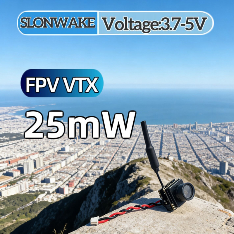 Drone Camera - SLONWAKE FPV 25mW 전력 시뮬레이션 VTX