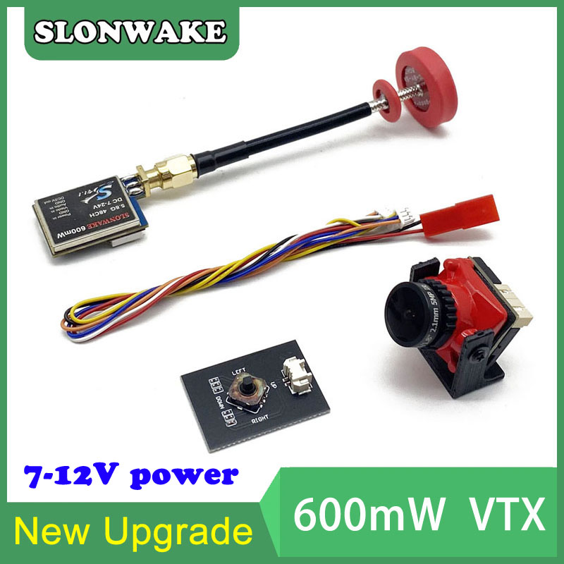 5.8G 48CH 600mW 조정 가능한 VTX-CAM - Drone Camera 리뷰 및 가격