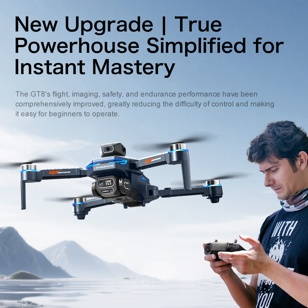 오리지널 GT8 드론 8K 전문가용 듀얼 카메라 GPS - Drone Gps Mount 리뷰 및 가격
