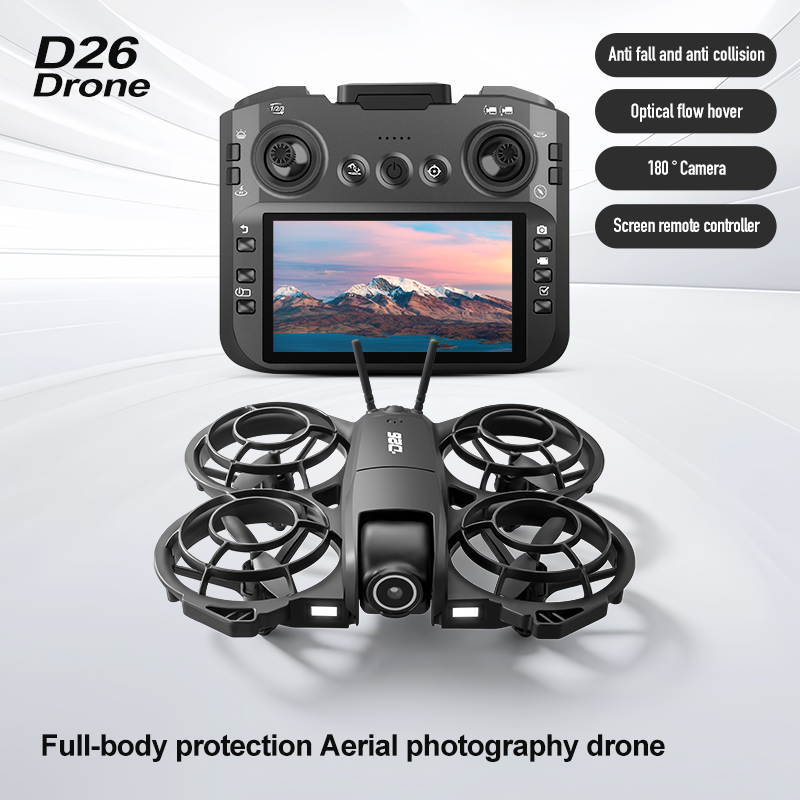 D26 드론 4K 항공 HD 180 °   카메라 드론 - Drone Gimbal 리뷰 및 가격