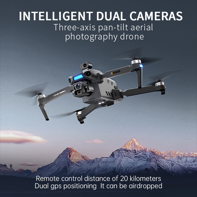 2026년형 새로운 8K 듀얼 카메라 드론, 5.5인치 - Drone Gps Mount 리뷰 및 가격